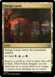 Savage Lands\nModern Horizons 3 Commander\nSingle\nMagic The Gathering