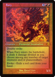 Fury (Retro Frame)\nModern Horizons 2 - Retro Frame\nSingle\nMagic The Gathering