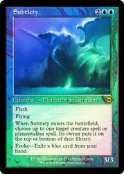 Subtlety (Retro Frame)\nModern Horizons 2 - Retro Frame\nSingle\nMagic The Gathering