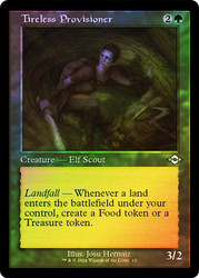 Tireless Provisioner (Retro Frame)\nModern Horizons 2 - Retro Frame\nSingle\nMagic The Gathering