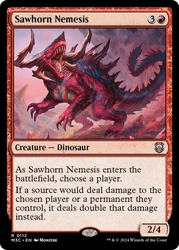 Sawhorn Nemesis\nModern Horizons 3 Commander\nSingle\nMagic The Gathering