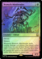 Bismuth Mindrender (Ripple Foil)\nModern Horizons 3 Commander - Alternate Foil\nSingle\nMagic The Gathering