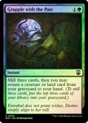 Grapple with the Past (Ripple Foil)\nModern Horizons 3 Commander - Alternate Foil\nSingle\nMagic The Gathering