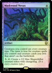 Maskwood Nexus (Ripple Foil)\nModern Horizons 3 Commander - Alternate Foil\nSingle\nMagic The Gathering
