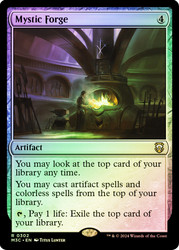Mystic Forge (Ripple Foil)\nModern Horizons 3 Commander - Alternate Foil\nSingle\nMagic The Gathering