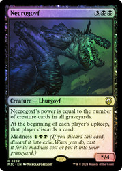 Necrogoyf (Ripple Foil)\nModern Horizons 3 Commander - Alternate Foil\nSingle\nMagic The Gathering