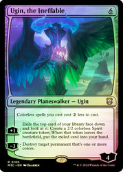 Ugin, the Ineffable (Ripple Foil)\nModern Horizons 3 Commander - Alternate Foil\nSingle\nMagic The Gathering