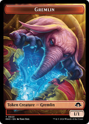 {Gremlin Token}\nModern Horizons 3\nSingle\nMagic The Gathering