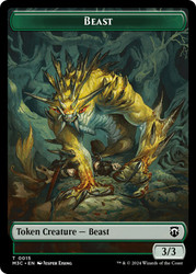 {Beast Token} (Green) (3/3) // {Insect Token} (Green)
Modern Horizons 3 Commander
Single
Magic: The Gathering