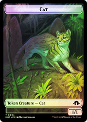 {Cat Token} // {Servo Token}\nModern Horizons 3\nSingle\nMagic The Gathering