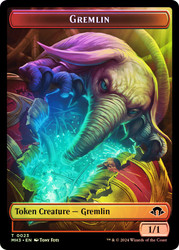{Gremlin Token} // {Servo Token}\nModern Horizons 3\nSingle\nMagic The Gathering