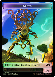{Servo Token} // {Spirit Token} (White)\nModern Horizons 3\nSingle\nMagic The Gathering