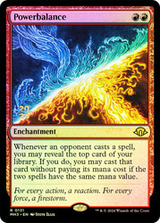 Powerbalance (Prerelease) (Modern Horizons 3)\nPromo: Date Stamped\nSingle\nMagic The Gathering