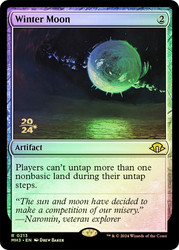 Winter Moon (Prerelease) (Modern Horizons 3)\nPromo: Date Stamped\nSingle\nMagic The Gathering