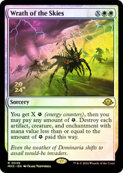 Wrath of the Skies (Prerelease) (Modern Horizons 3)\nPromo: Date Stamped\nSingle\nMagic The Gathering