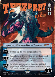 Tezzeret the Seeker (Secret Lair) (#1619) (Borderless)\nPromo: General\nSingle\nMagic The Gathering
