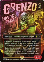 Grenzo, Havoc Raiser (Secret Lair) (Borderless)\nPromo: General\nSingle\nMagic The Gathering