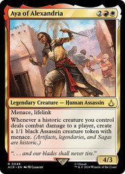 Aya of Alexandria\nAssassin's Creed\nSingle\nMagic The Gathering