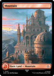 Mountain (#107) (Full Art)\nAssassin's Creed\nSingle\nMagic The Gathering