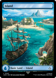 Island (#103) (Full Art)\nAssassin's Creed\nSingle\nMagic The Gathering