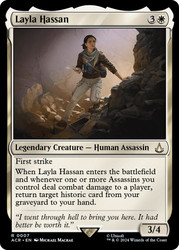 Layla Hassan\nAssassin's Creed\nSingle\nMagic The Gathering