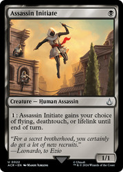 Assassin Initiate\nAssassin's Creed\nSingle\nMagic The Gathering