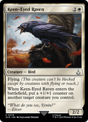 Keen-Eyed Raven\nAssassin's Creed\nSingle\nMagic The Gathering