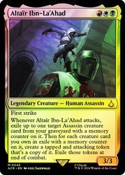 Altair Ibn-La'Ahad\nAssassin's Creed\nSingle\nMagic The Gathering