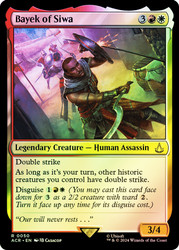 Bayek of Siwa\nAssassin's Creed\nSingle\nMagic The Gathering