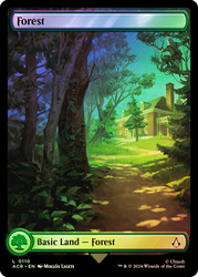 Forest (#110) (Full Art)\nAssassin's Creed\nSingle\nMagic The Gathering