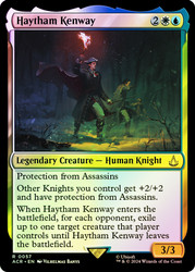 Haytham Kenway\nAssassin's Creed\nSingle\nMagic The Gathering