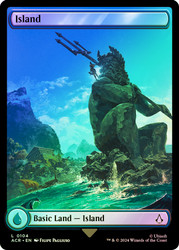 Island (#104) (Full Art)\nAssassin's Creed\nSingle\nMagic The Gathering
