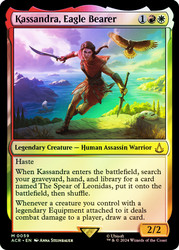 Kassandra, Eagle Bearer\nAssassin's Creed\nSingle\nMagic The Gathering