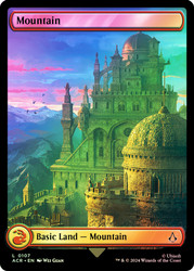 Mountain (#107) (Full Art)\nAssassin's Creed\nSingle\nMagic The Gathering