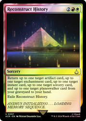 Reconstruct History\nAssassin's Creed\nSingle\nMagic The Gathering
