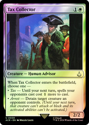 Tax Collector\nAssassin's Creed\nSingle\nMagic The Gathering