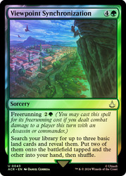 Viewpoint Synchronization\nAssassin's Creed\nSingle\nMagic The Gathering