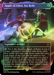 Apple of Eden, Isu Relic (Borderless)\nAssassin's Creed - Variants\nSingle\nMagic The Gathering