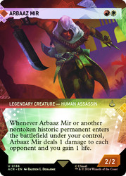 Arbaaz Mir (Showcase)\nAssassin's Creed - Variants\nSingle\nMagic The Gathering