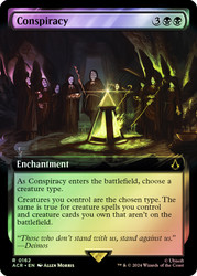 Conspiracy (Extended Art)\nAssassin's Creed - Variants\nSingle\nMagic The Gathering