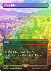 Fiery Islet (Borderless)\nAssassin's Creed - Variants\nSingle\nMagic The Gathering