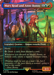 Mary Read and Anne Bonny (Borderless)\nAssassin's Creed - Variants\nSingle\nMagic The Gathering