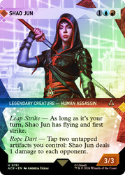 Shao Jun (Showcase)\nAssassin's Creed - Variants\nSingle\nMagic The Gathering