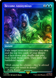 Become Anonymous (Foil Etched)\nAssassin's Creed - Alternate Foil\nSingle\nMagic The Gathering