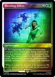 Bleeding Effect (Foil Etched)\nAssassin's Creed - Alternate Foil\nSingle\nMagic The Gathering
