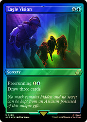 Eagle Vision (Foil Etched)\nAssassin's Creed - Alternate Foil\nSingle\nMagic The Gathering