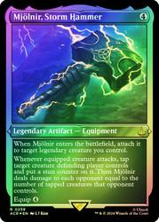 Mjolnir, Storm Hammer (Foil Etched)\nAssassin's Creed - Alternate Foil\nSingle\nMagic The Gathering