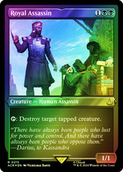Royal Assassin (Foil Etched)\nAssassin's Creed - Alternate Foil\nSingle\nMagic The Gathering