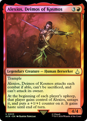 Alexios, Deimos of Kosmos\nAssassin's Creed\nSingle\nMagic The Gathering