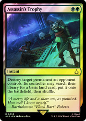 Assassin's Trophy\nAssassin's Creed\nSingle\nMagic The Gathering